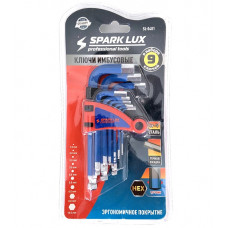 Шестигранник"SPARK LUX SL-0401" (в наборе 9 ключей) (М) (1.5мм-10мм) [48]